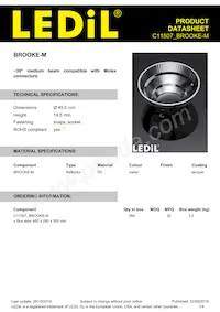 C11507_BROOKE-M Datasheet Cover