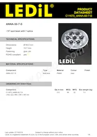 C11670_ANNA-50-7-S Datasheet Copertura