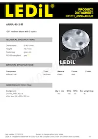 C11711_ANNA-40-3-M Datasheet Copertura