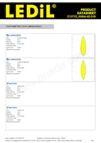 C11712_ANNA-40-3-W Datasheet Page 4