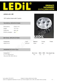 C11714_ANNA-40-5-M Datasheet Cover