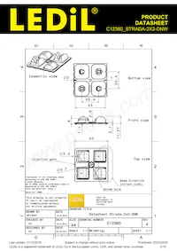 C12360_STRADA-2X2-DNW Datasheet Pagina 2