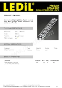 C12449_STRADA-T-6X1-DWC Datasheet Cover