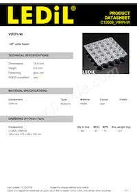 C12609_VIRPI-W Datasheet Cover