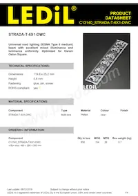 C13140_STRADA-T-6X1-DWC Datasheet Copertura