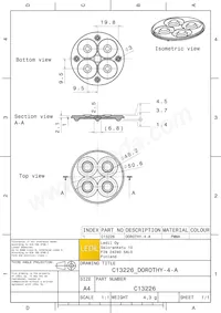 C13226_DOROTHY-4-A Datasheet Copertura