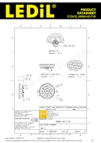 C13412_ANNA-40-7-W Datasheet Pagina 2