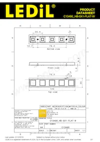 C13490_HB-5X1-FLAT-W 데이터 시트 페이지 2