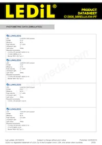 C13806_MIRELLA-XW-PF Datasheet Page 20