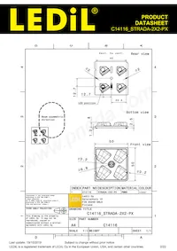C14116_STRADA-2X2-PX Datasheet Pagina 2