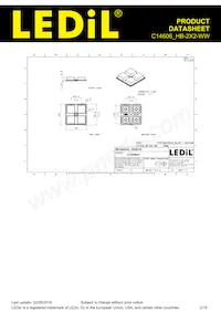 C14606_HB-2X2-WW Datasheet Page 2