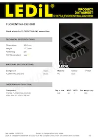 C14734_FLORENTINA-2X2-SHD Datasheet Cover