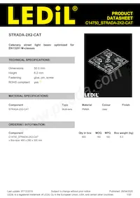C14750_STRADA-2X2-CAT數據表 封面