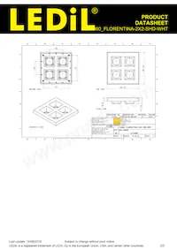 C14960_FLORENTINA-2X2-SHD-WHT Datasheet Pagina 2