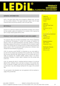 C14960_FLORENTINA-2X2-SHD-WHT Datasheet Page 3