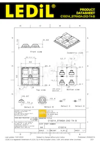 C15014_STRADA-2X2-T4-B Datasheet Pagina 2