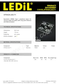 C15135_STRADA-2X2-T1 Datasheet Cover