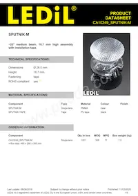 CA10249_SPUTNIK-M Datasheet Copertura