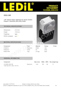 CA10569_OSS-2-M Datasheet Copertura