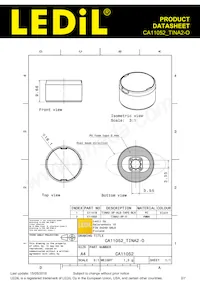 CA11052_TINA2-O Datasheet Page 2