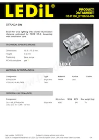 CA11186_STRADA-DN Datasheet Cover