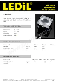 CA11355_LAURA-M Datasheet Copertura