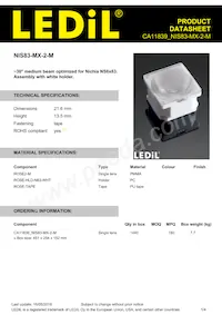 CA11839_NIS83-MX-2-M Datasheet Cover