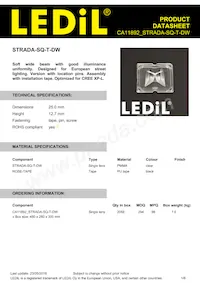 CA11892_STRADA-SQ-T-DW Datasheet Cover