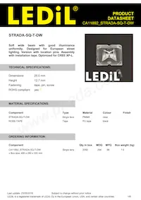 CA11892_STRADA-SQ-T-DW Datasheet Copertura