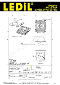 CA11892_STRADA-SQ-T-DW Datasheet Pagina 2