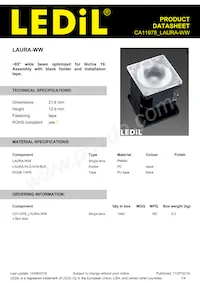 CA11978_LAURA-WW Datasheet Cover