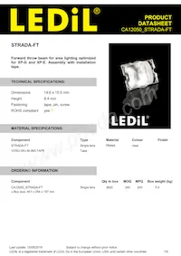 CA12050_STRADA-FT Datasheet Copertura