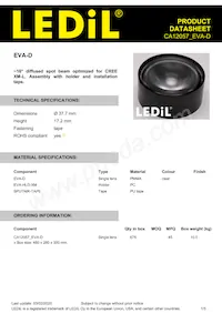 CA12057_EVA-D數據表 封面