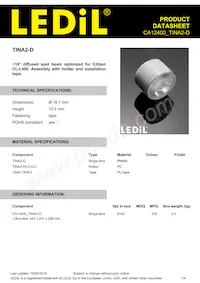 CA12400_TINA2-D Datasheet Cover