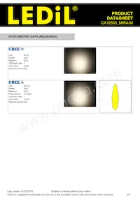 CA12503_MIRA-M Datasheet Pagina 3