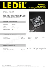 CA12891_STRADA-SQ-VSM Datasheet Copertura