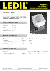 CA12984_LAURA-R-XW-PIN Datasheet Copertura