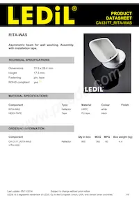 CA13177_RITA-WAS Datasheet Cover