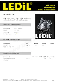 CA13501_STRADA-T-DW Datasheet Copertura