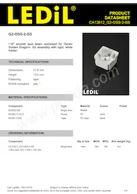 CA13612_G2-OSS-2-SS Datasheet Cover