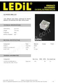 CA13619_G2-NIS83-MX-2-D Datasheet Cover