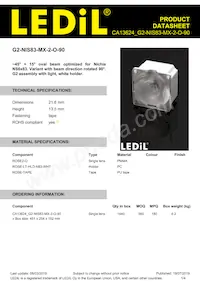 CA13624_G2-NIS83-MX-2-O-90 Datasheet Copertura