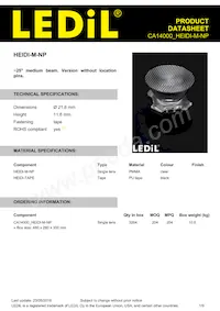 CA14000_HEIDI-M-NP Datasheet Copertura