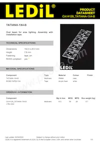 CA14129_TATIANA-1X4-B Datasheet Cover