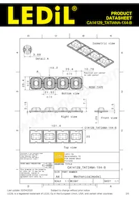 CA14129_TATIANA-1X4-B 데이터 시트 페이지 2