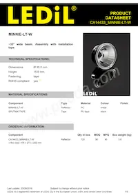 CA14433_MINNIE-LT-W Datasheet Cover