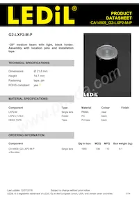 CA14509_G2-LXP2-M-P Datasheet Copertura