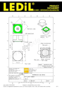 CA14601_VERONICA-SQ-MINI-RS數據表 頁面 2