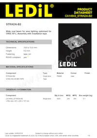 CA14843_STRADA-B2 Datasheet Cover