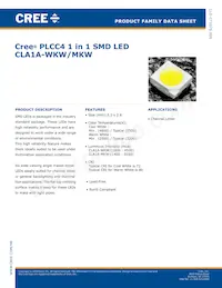 CLA1A-MKW-CWBYA513 Datenblatt Cover